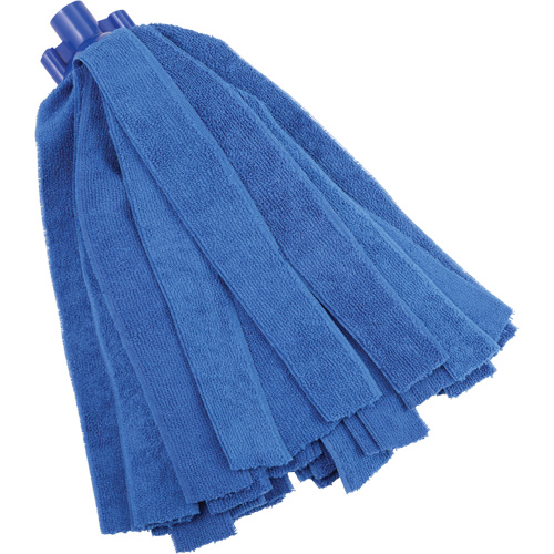 Socket Mop, Blue, Microfibre, Cut Style Waymarc Industries Inc