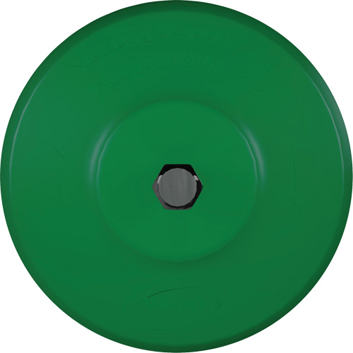 HyDrive Round Drill Brush, Extra Stiff Bristles, 3-1/10" Long, Green Waymarc Industries Inc