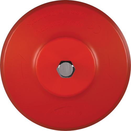 HyDrive Round Drill Brush, Extra Stiff Bristles, 3-1/10" Long, Red Waymarc Industries Inc