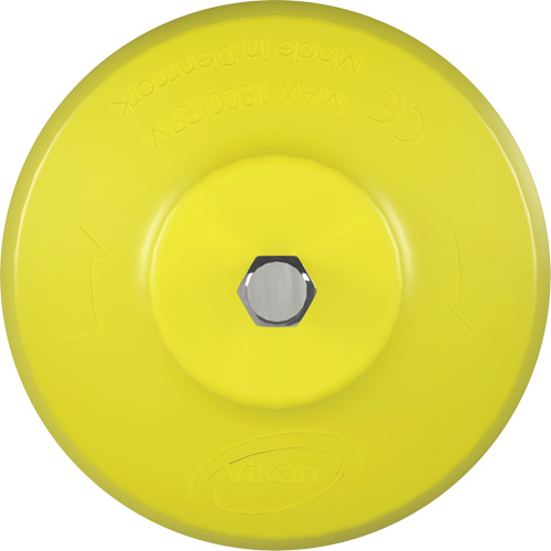 Brosse ronde HyDrive pour perceuse, Soies Tr&egrave;s ferme, Longueur de 3-1/10", Jaune Waymarc Industries Inc