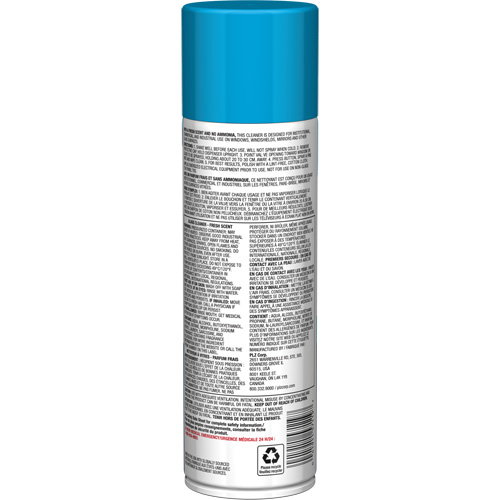 Nettoyant pour vitres Pro Line sans ammoniaque, au parfum frais, 19 oz., Canette a&eacute;rosol Waymarc Industries Inc