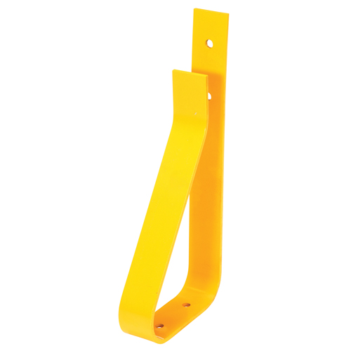 Rail Post, Steel, 10-3/4" L x 24" H, Yellow Waymarc Industries Inc