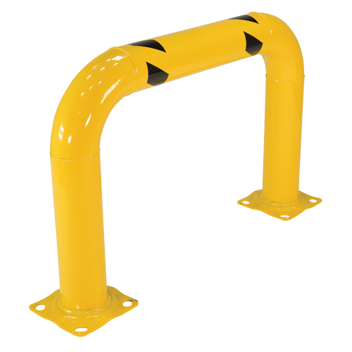 High Profile Machinery Guards, 3' W x 2' H, Yellow Waymarc Industries Inc