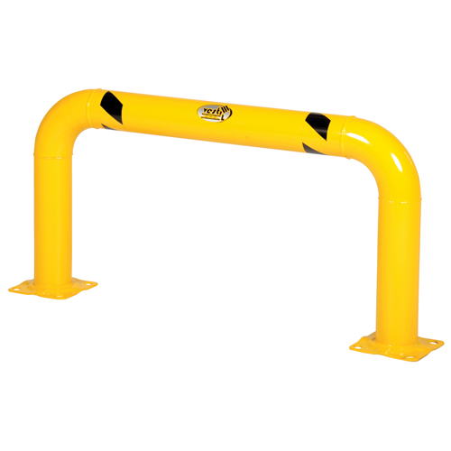 Garde-corps &agrave; profil &eacute;lev&eacute; pour machines, 4' la x 2' h, Jaune Waymarc Industries Inc