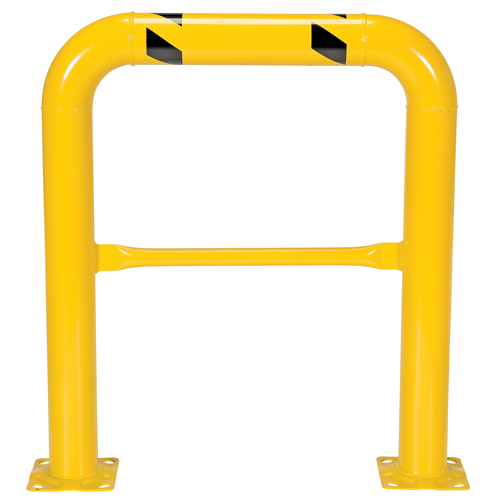 High Profile Machinery Guards, 3' W x 3.5' H, Yellow Waymarc Industries Inc