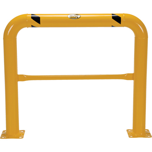 High Profile Machinery Guards, 4' W x 3.5' H, Yellow Waymarc Industries Inc