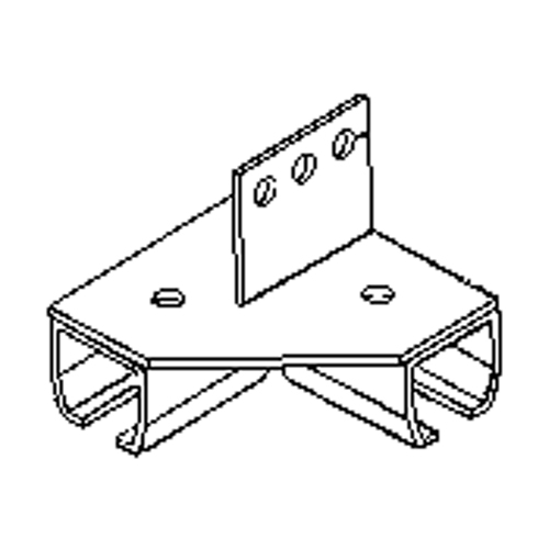 Beam Mount Curtain Partition 90° Corner Connector Waymarc Industries Inc