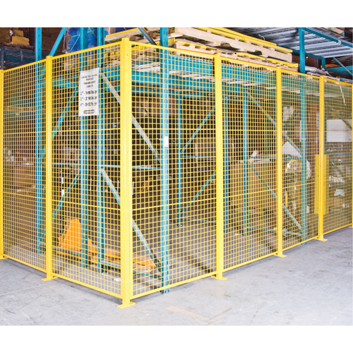 Composantes pour partitions & cloisons grillag&eacute;es - Montants universels, 10-1/4' h Waymarc Industries Inc