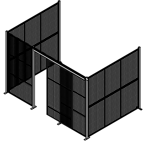 Wire Mesh Partition Kits Waymarc Industries Inc