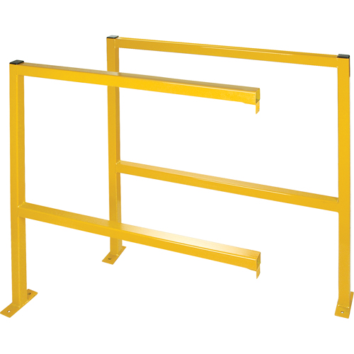 Protecteurs de p&eacute;rim&egrave;tre - Style tubulaire, 48" la x 49-1/2" h, Jaune Waymarc Industries Inc
