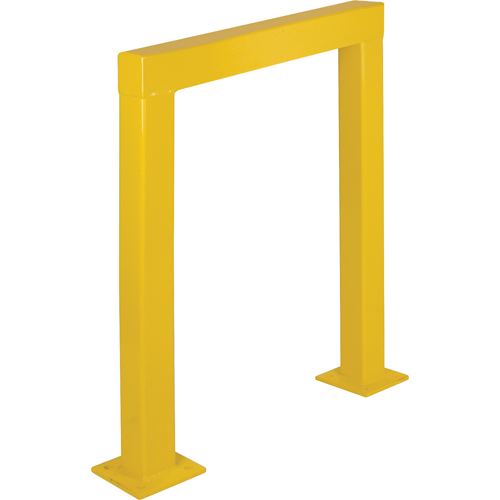 Safety Guards, 3' W x 3.5' H, Yellow Waymarc Industries Inc