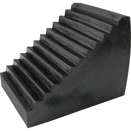 Cale de roue, 9-1/2" x 6-1/2" x 7-1/2", Noir Waymarc Industries Inc
