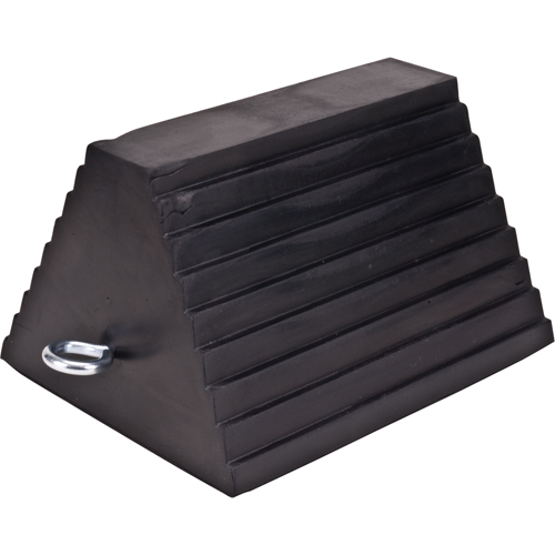 Cale de roue, 9" x 8" x 6", Noir Waymarc Industries Inc