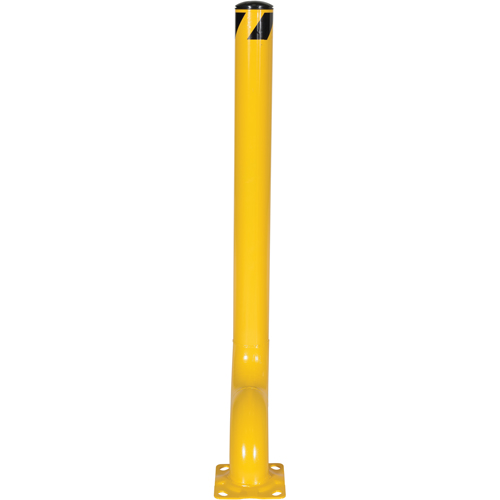 Borne d&eacute;sax&eacute;e, Acier, 54" h x 4-1/2" la, Jaune Waymarc Industries Inc
