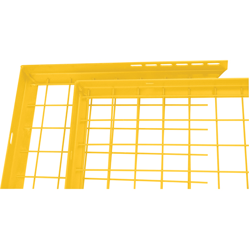 Wire Mesh Partition Components - Adjustable Filler Panels Waymarc Industries Inc