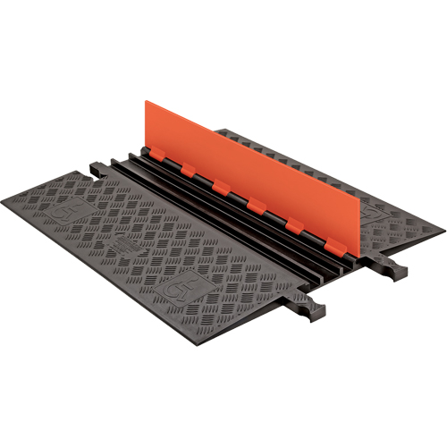 Protecteur de c&acirc;ble ADA/DDA &agrave; profil bas Guard Dog, 3 canaux, 36" lo x 30,3" la x 1,25" h Waymarc Industries Inc