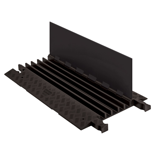 Guard Dog&reg; Cable Protector, 5 Channels, 36" L x 19.75" W x 1.25" H Waymarc Industries Inc