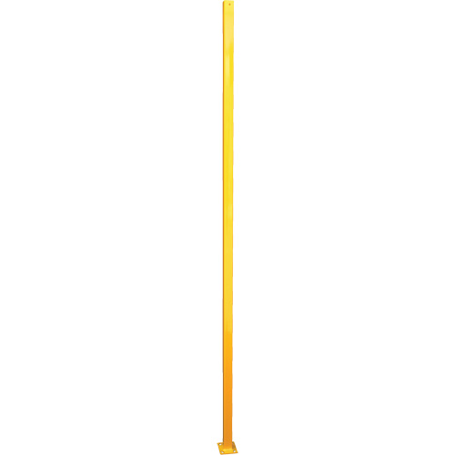 Poteau de protection p&eacute;rim&eacute;trique ajustable, 4" la x 96" h, Jaune Waymarc Industries Inc