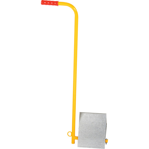Cale de roues en aluminium avec poign&eacute;e, 7" la x 11-7/8" p x 7-11/16" h Waymarc Industries Inc