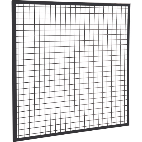 Wire Mesh Partition Panel, 4' H x 4' W Waymarc Industries Inc