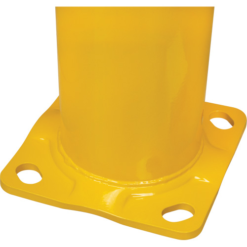 Safety Bollard, Steel, 42" H x 5-1/2" W, Yellow Waymarc Industries Inc