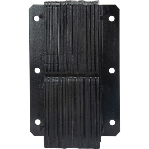 Butoirs de quai lamell&eacute;s, Vertical, Caoutchouc, 11" la x 4" p x 20" h Waymarc Industries Inc