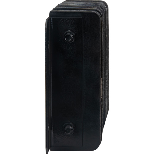 Butoirs de quai lamell&eacute;s, Horizontal, Caoutchouc, 18" la x 4" p x 12" h Waymarc Industries Inc
