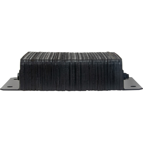 Butoirs de quai lamell&eacute;s, Horizontal, Caoutchouc, 18" la x 4" p x 12" h Waymarc Industries Inc