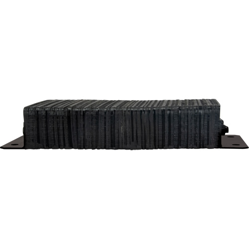 Butoirs de quai lamell&eacute;s, Horizontal, Caoutchouc, 24" la x 4" p x 12" h Waymarc Industries Inc