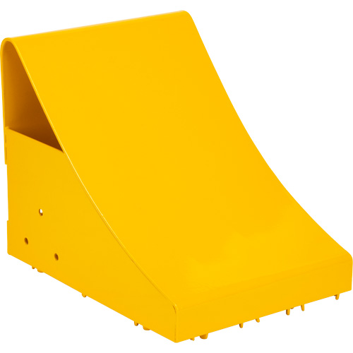Ice Chocks, Steel, Yellow, 8-1/16" W x 10-5/8" D x 8-13/16" H Waymarc Industries Inc