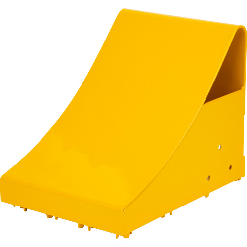 Ice Chocks, Steel, Yellow, 8-1/16" W x 10-5/8" D x 8-13/16" H Waymarc Industries Inc