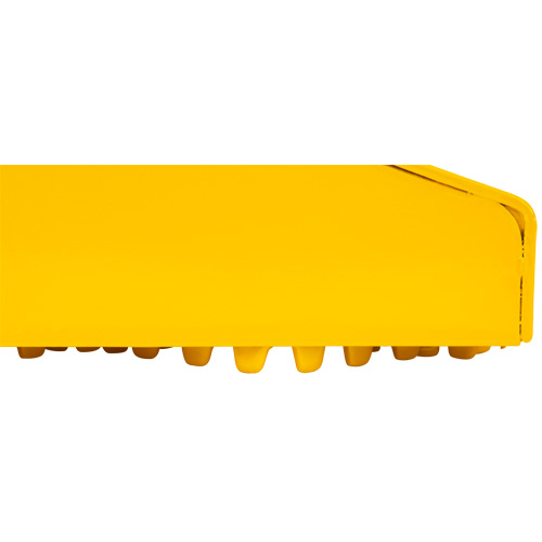 Ice Chocks, Steel, Yellow, 8-1/16" W x 10-5/8" D x 8-13/16" H Waymarc Industries Inc