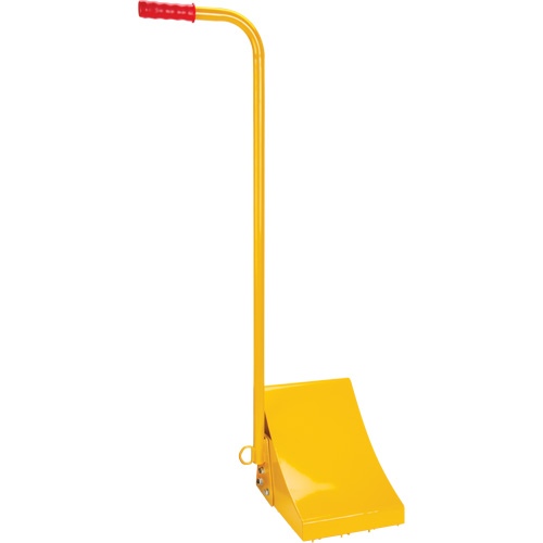 Ice Chock with Ergonomic Handle, Steel, Yellow, 8-1/16" W x 10-5/8" D x 8-13/16" H Waymarc Industries Inc
