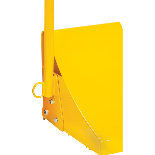 Ice Chock with Ergonomic Handle, Steel, Yellow, 8-1/16" W x 10-5/8" D x 8-13/16" H Waymarc Industries Inc