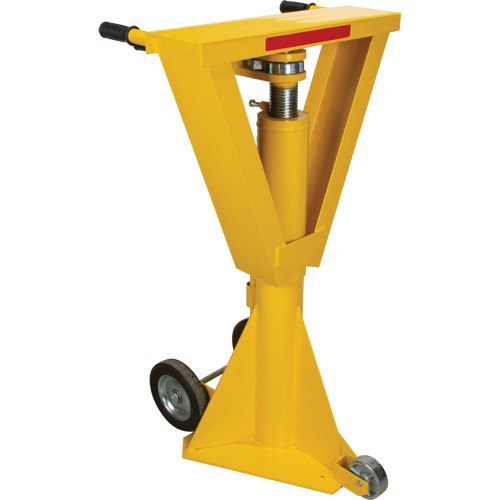 100,000 lbs. Static Capacity Ratchet Beam Trailer Jack, 20 tons Lift Capacity Waymarc Industries Inc