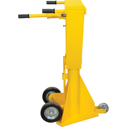 100,000 lbs. Static Capacity Ratchet Beam Trailer Jack, 20 tons Lift Capacity Waymarc Industries Inc