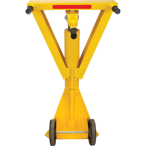 100,000 lbs. Static Capacity Ratchet Beam Trailer Jack, 20 tons Lift Capacity Waymarc Industries Inc