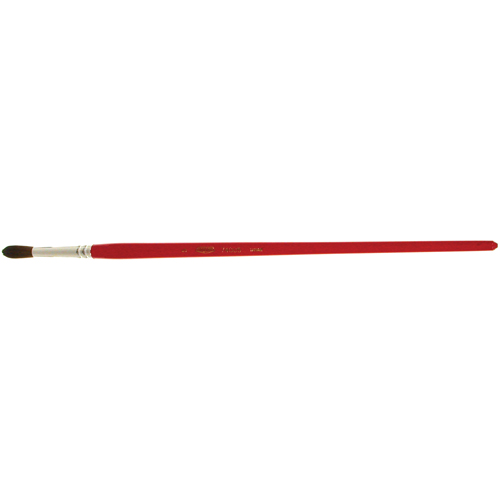 Pinceau de forme ronde pour marquage, Largeur de la brosse de 1/4", Soie de chameau, Manche &agrave; Bois Waymarc Industries Inc