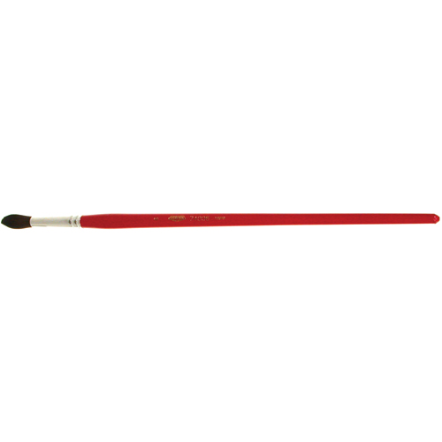 Round Marking Paint Brush, 9/32" Brush Width, Camel Hair, Wood Handle Waymarc Industries Inc