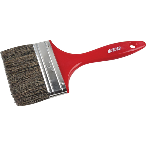 AP300 Series Paint Brush, Natural Bristles, Plastic Handle, 4" Width Waymarc Industries Inc