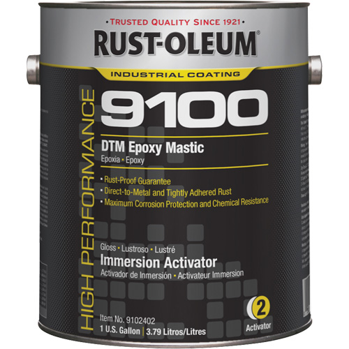 9100 System DTM Epoxy Mastic Standard Activator, Gallon Waymarc Industries Inc