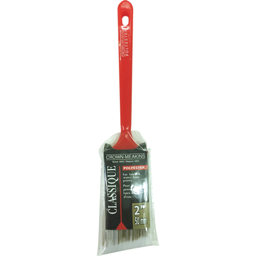 Classic Angular Paint Brush, Polyester, Plastic Handle, 2" Width Waymarc Industries Inc