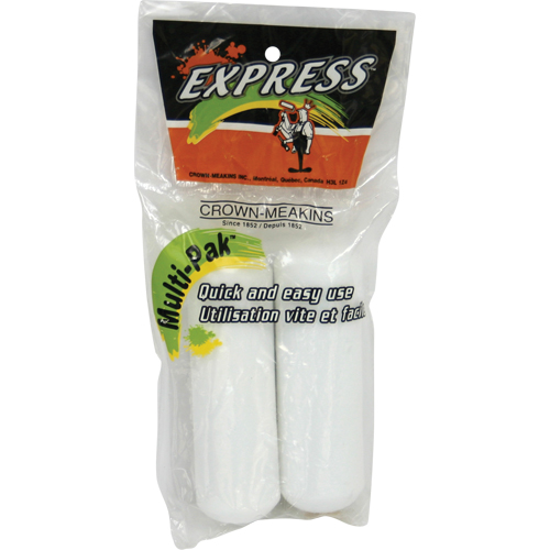 Paquet de deux manchons de rouleau en mousse micro HD, Nap 10 mm (3/8"), 101,6 mm (4") l Waymarc Industries Inc