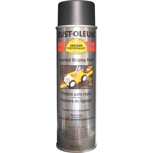 2300 System Inverted Striping Paint, Black, 18 oz., Aerosol Can Waymarc Industries Inc