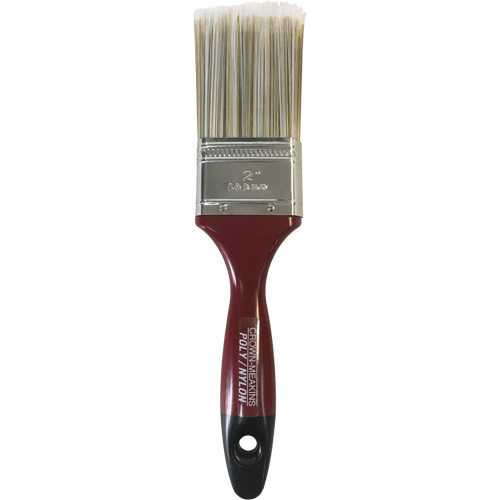 Pinceau semi-professionnel, Poly/nylon, Manche Bois, Largeur de 2" Waymarc Industries Inc