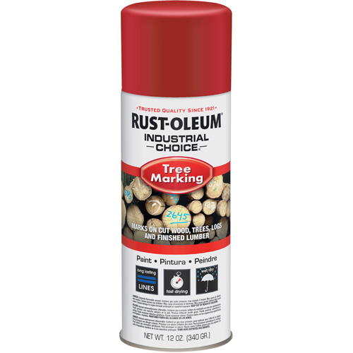Industrial Choice T1600 Tree Marking Paint, Red, 16 oz. Waymarc Industries Inc