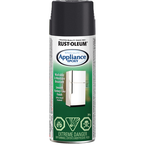 Specialty Appliance Epoxy, Black, 340 g, Aerosol Can Waymarc Industries Inc