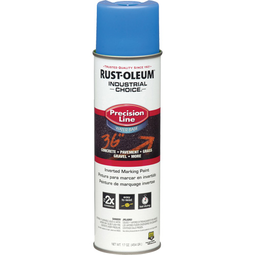 Peinture de marquage lin&eacute;aire de pr&eacute;cision &agrave; base d'eau M1800, 17 oz, Canette a&eacute;rosol Waymarc Industries Inc