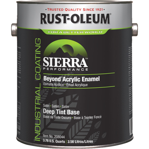Sierra Performance Beyond Acrylic Enamel, Gallon, Tint Base Waymarc Industries Inc
