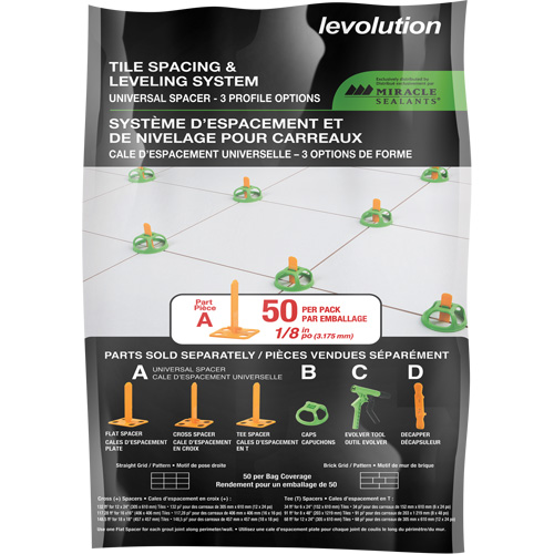 Miracle Sealants&reg; Levolution Universal Spacer Waymarc Industries Inc